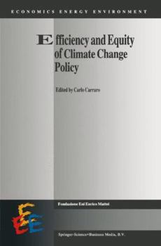 Paperback Efficiency and Equity of Climate Change Policy Book