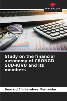 Paperback Study on the financial autonomy of CRONGD SUD-KIVU and its members Book