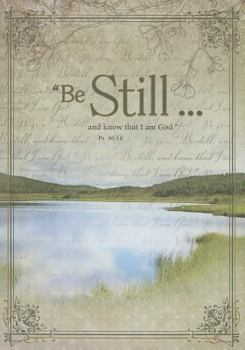 Hardcover Be Still... and Know That I Am God. Large Journal: Ps. 46: 10 Book