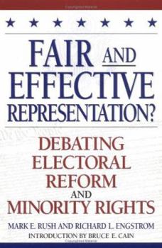 Paperback Fair and Effective Representation? Book