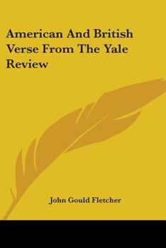 American And British Verse From The Yale Review