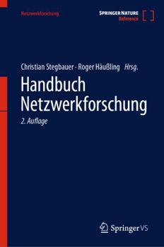 Paperback Handbuch Netzwerkforschung (German Edition) [German] Book