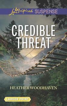 Mass Market Paperback Credible Threat [Large Print] Book