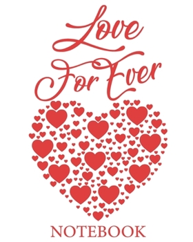Paperback Love For Ever NOTEBOOK: This is a simple checkered notebook. It can be used as a notebook, journal, diary, best gift idea for girlfriend or bo Book