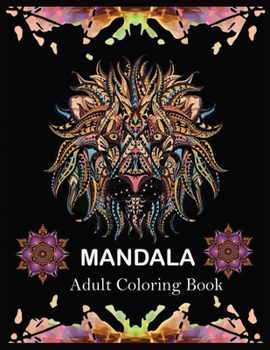 MANDALA Adult Coloring Book