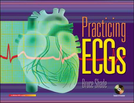 Paperback Practicing ECGs [With CDROM] Book
