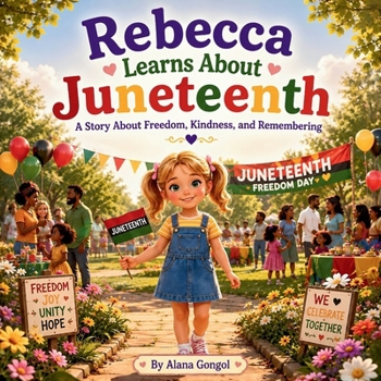 Paperback Rebecca Learns About Juneteenth: A Story About Freedom, Kindness, and Remembering Book