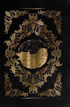 Hardcover Golden Wolves Reading Journal Book