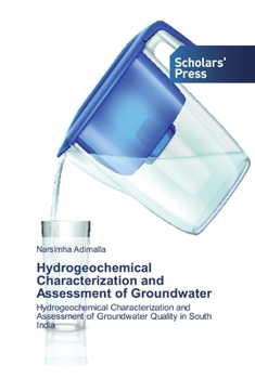 Paperback Hydrogeochemical Characterization and Assessment of Groundwater Book