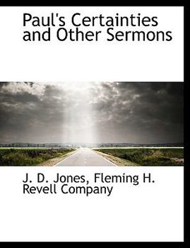 Paperback Paul's Certainties and Other Sermons Book