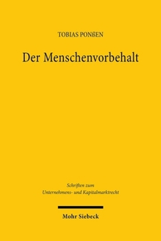 Paperback Der Menschenvorbehalt: Kunstliche Intelligenz in Der Korporativen Arbeitsteilung [German] Book