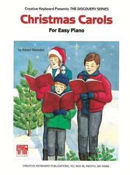 Paperback Christmas Carols for Easy Piano Book