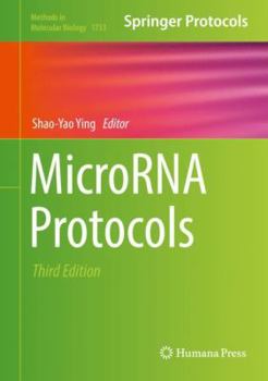 Microrna Protocols - Book #1733 of the Methods in Molecular Biology