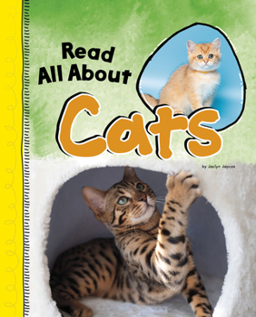 Hardcover Read All about Cats Book