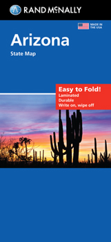 Map Rand McNally Easy to Fold: Arizona State Laminated Map Book