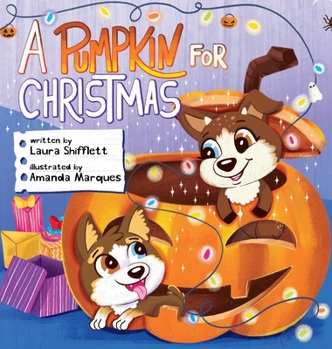 Hardcover A Pumpkin for Christmas Book
