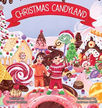 Hardcover Christmas Candyland [Large Print] Book