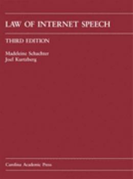 Hardcover Law of Internet Speech Book