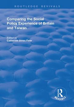 Paperback Comparing the Social Policy Experience of Britain and Taiwan Book