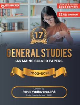 Paperback IAS Mains - General Studies Solved Papers Book