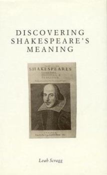 Hardcover Discovering Shakespeare's Meaning Book