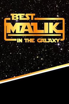 Paperback The Best Malik in the Galaxy: Isometric Dot Paper Drawling Notebook Feature 120 Pages 6x9 Book