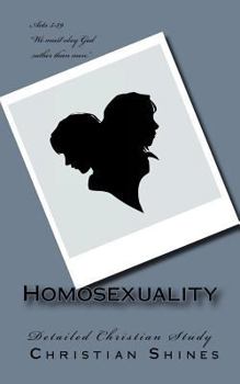 Paperback Homosexuality: Detailed Christian Study Book