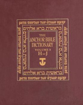 Hardcover The Anchor Bible Dictionary, Volume 3 Book