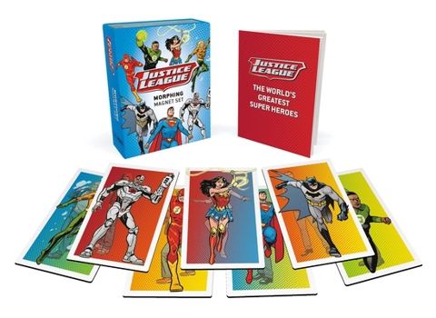 Paperback Justice League: Morphing Magnet Set: (Set of 7 Lenticular Magnets) Book