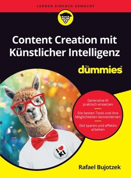 Paperback Content Creation mit Künstlicher Intelligenz für Dummies [German] Book