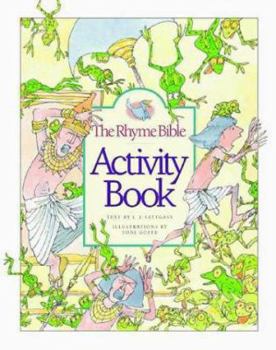 Hardcover The Rhyme Bible Activity Book
