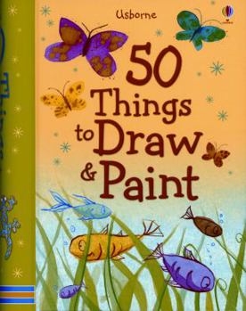 Spiral-bound 50 Things to Draw & Paint Book