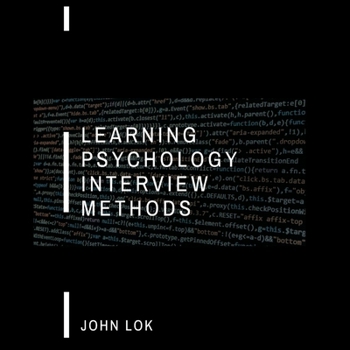 Paperback Learning Psychology Interview Methods Book