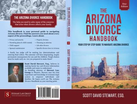 Paperback The Arizona Divorce Handbook: Your Step By Step Guide To Navigate Arizona Divorce Book