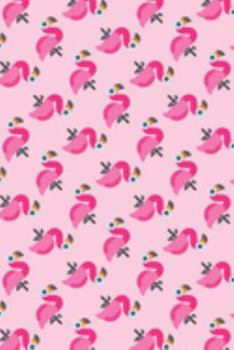 Flamingo Spring: Trendy Cute Pink Flamingo Notebook Journal For Writing Notes and Doodling. Great Gift for Tweens, Women and Girls