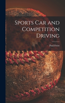 Hardcover Sports Car and Competition Driving Book