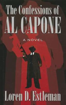 Hardcover The Confessions of Al Capone [Large Print] Book