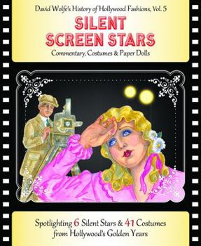 Paperback Silent Screen Stars Paper Dolls Book