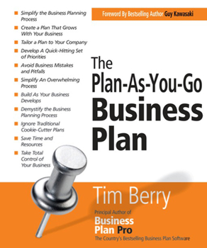 Paperback The Plan-As-You-Go Business Plan Book