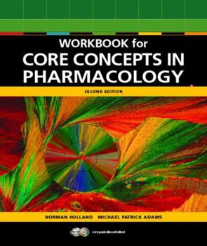 Paperback Workbook for Core Concepts in Pharmacology Book
