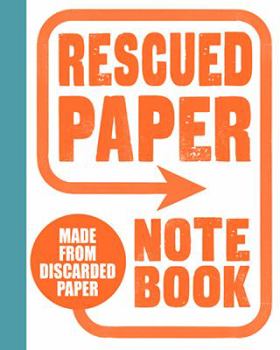 Stationery Rescued Paper Notebook, Large Book