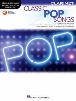 Paperback Classic Pop Songs: Clarinet [With Free Web Access] Book