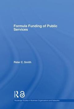Hardcover Formula Funding of Public Services Book