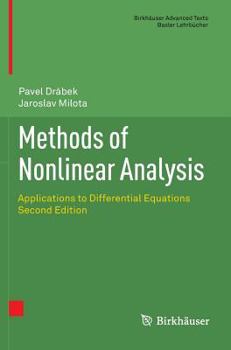 Hardcover Methods of Nonlinear Analysis: Applications to Differential Equations Book