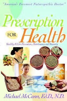 Paperback Presciption for Health Book