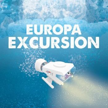 Hardcover Epic Space Adventure: Europa Excursion Book