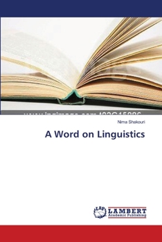Paperback A Word on Linguistics Book