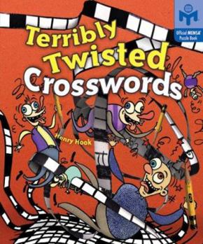 Spiral-bound Terribly Twisted Crosswords Book