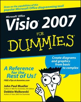 Paperback Microsoft Office VISIO 2007 for Dummies Book