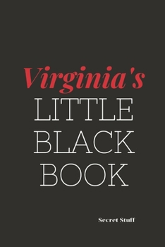 Paperback Virginia's Little Black Book: Virginia's Little Black Book